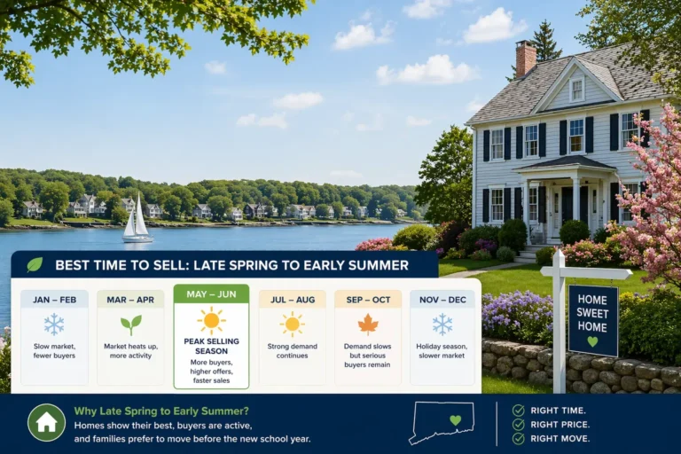 best time to sell a house in connecticut