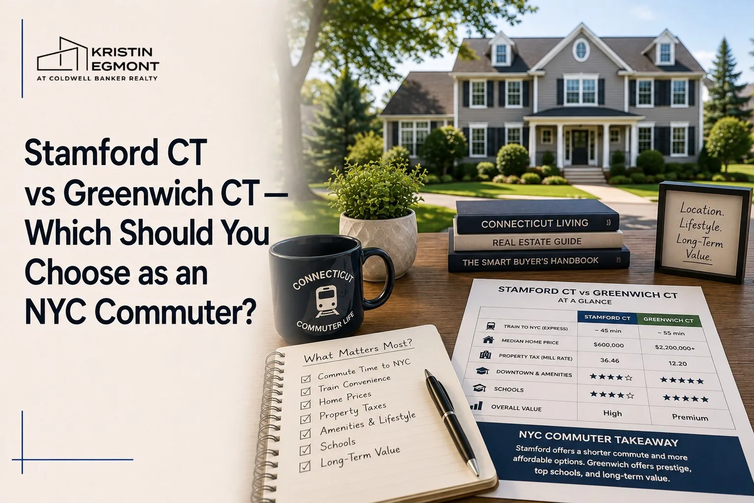 Stamford CT vs Greenwich CT for NYC Commuters